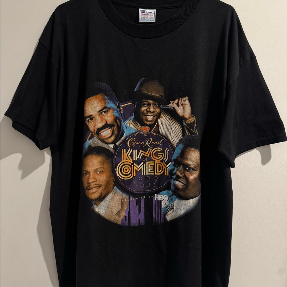 Vintage 90s Kings of Comedy Tour Shirt Rap BET Harvey  Mac Cedric Men’s Size XL